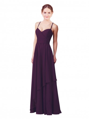 Shop Roman Style Luxe Chiffon Bridesmaid Dress