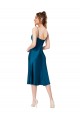 Midi Silky Satin Bridesmaid Dress