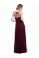 Full Length Soft Tulle Spaghetti Strap Bridesmaid Dress