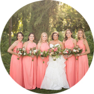 Shop Orange Bridesmaid Dresses